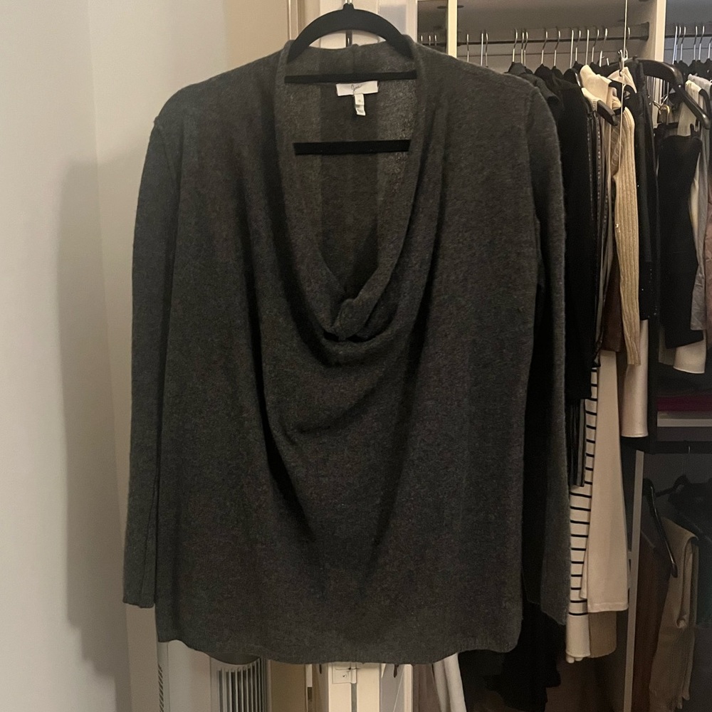 Joie gray cowl neck sweater